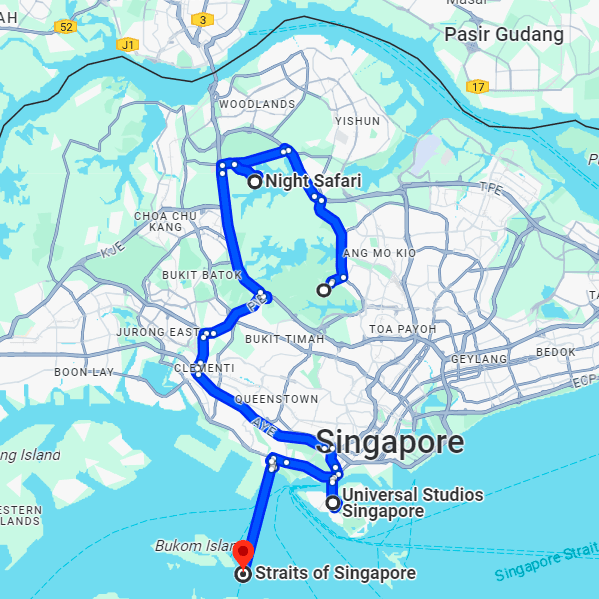 tour map