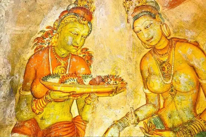 Sigiriya Frescoes