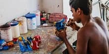 Traditional masks in Ambalangoda